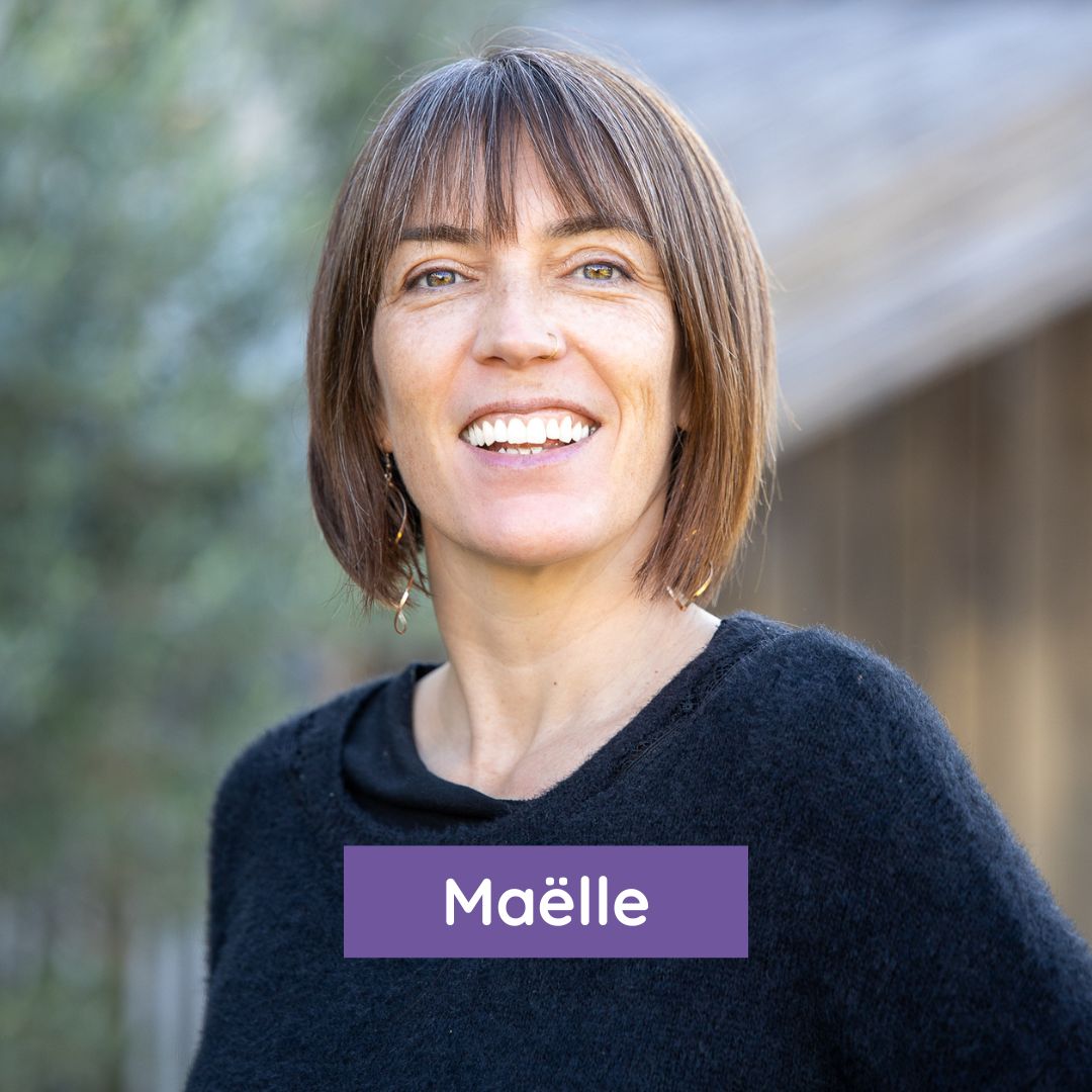 Maëlle, animatrice des cours d'anglais