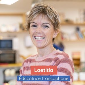Laetitia, éducatrice Montessori diplômée